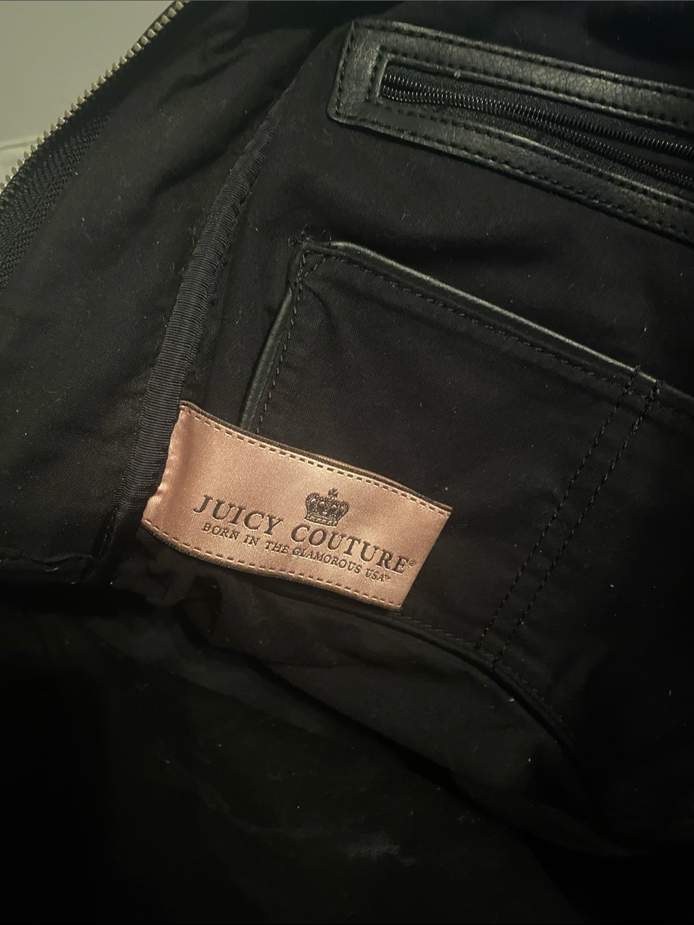 Rare Vintage Y2K Juicy Couture Velour Backpack - Picture 14 of 17